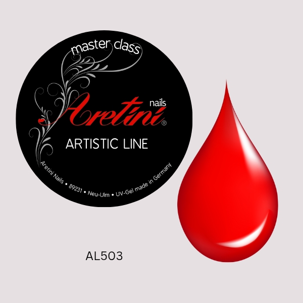 Artistic line red