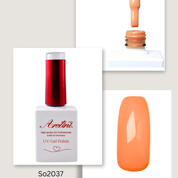 UV-Gel soak off ​2037 pumpkin