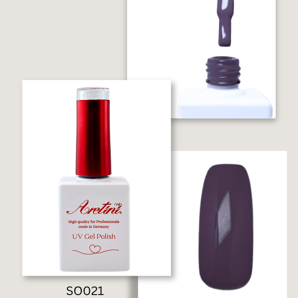 UV-Gel soak off 021 dark purple