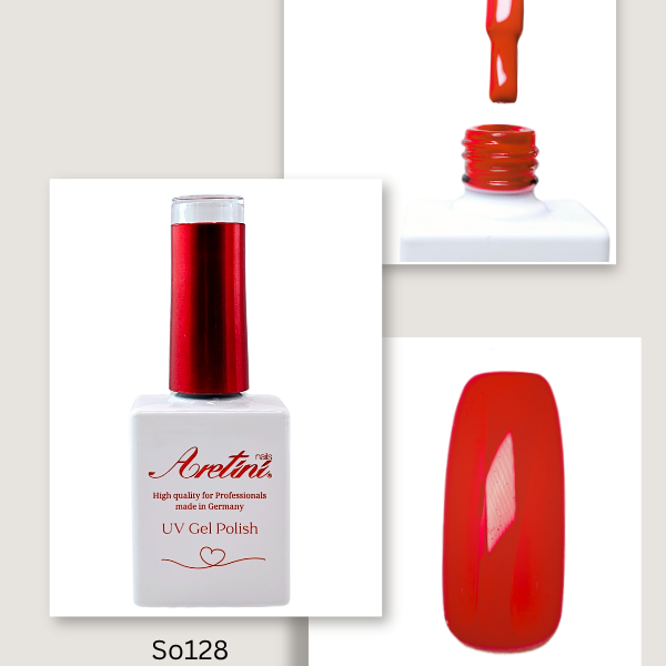 UV-Gel soak off 128 le rouge