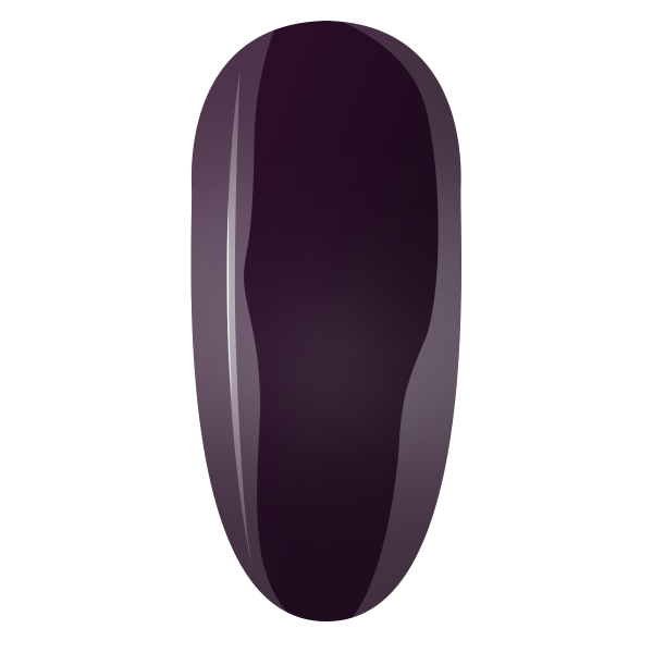 Cream Color Gel dark purple