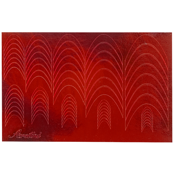 Chrome Smiline Folie red classic