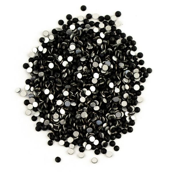 Strasssteine black 1mm