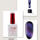 UV-Gel soak off 5D Cat's Eye 1327 blue