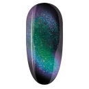 UV-Gel soak off 5D Cat's Eye 1328 green